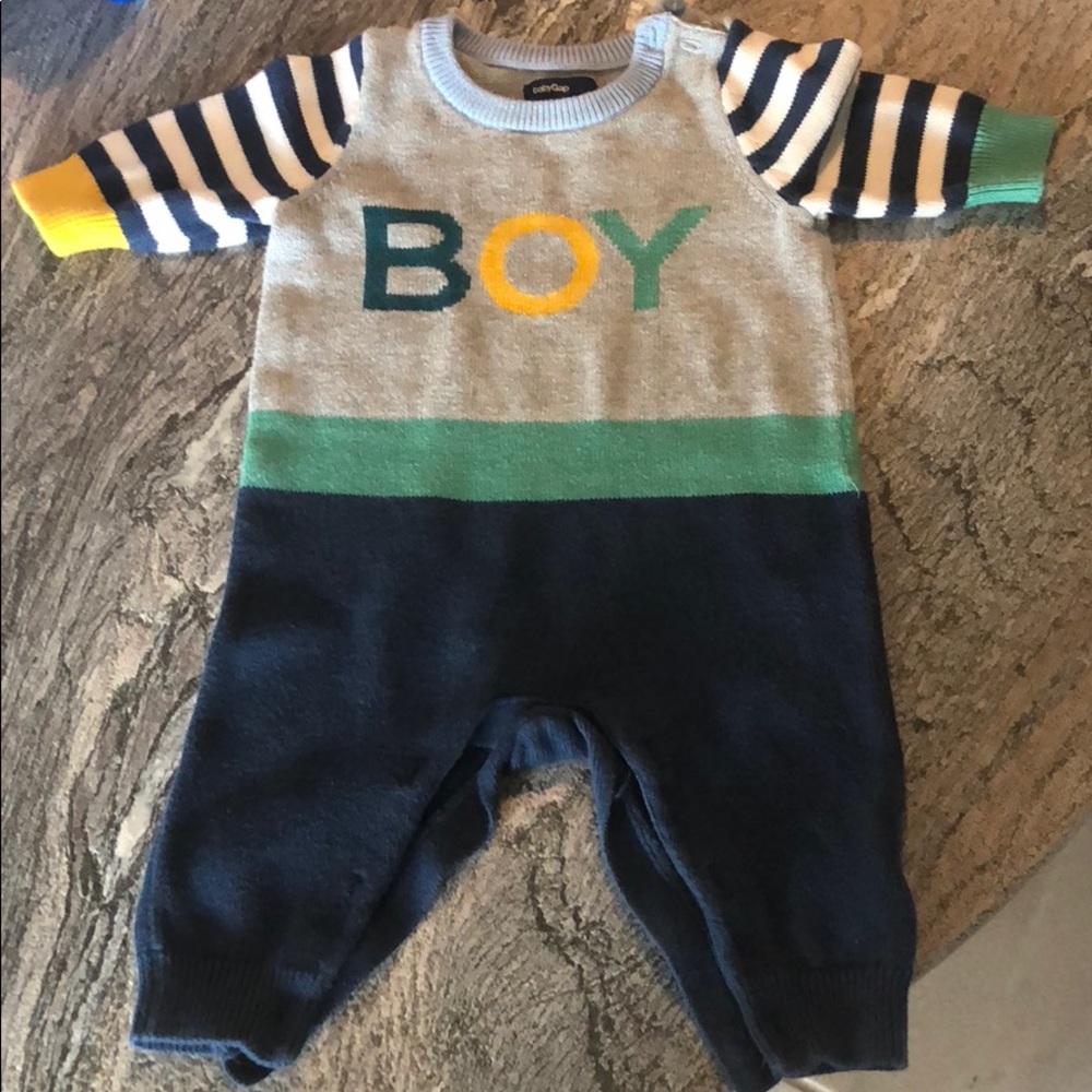 Gap sweater onesie